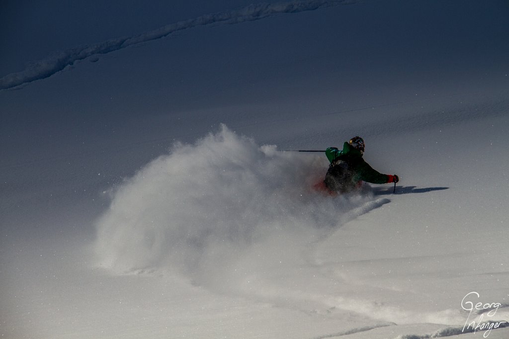 Herbert Kuster in Engelberg - engelberg freeride herbert kuster kalt powder schnee skiing sport winter 