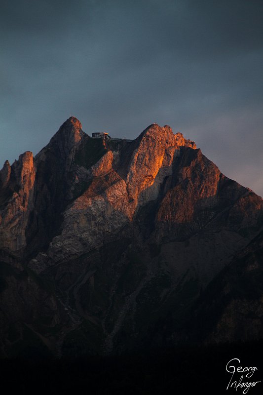 Mt. Pilatus in sunset light