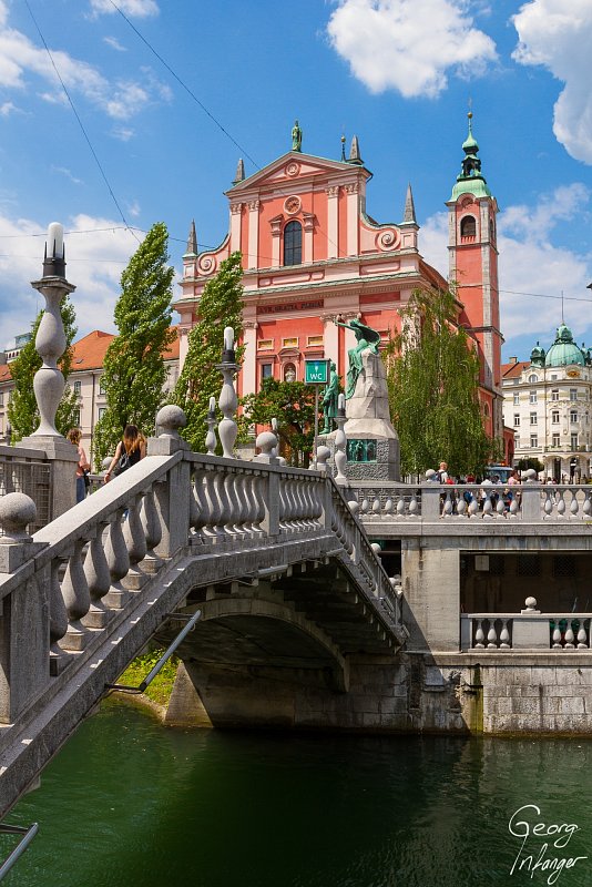 Ljubljana, Tromostovje